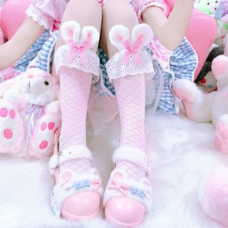 Cute Rabbit ears lolita socks (UN56)